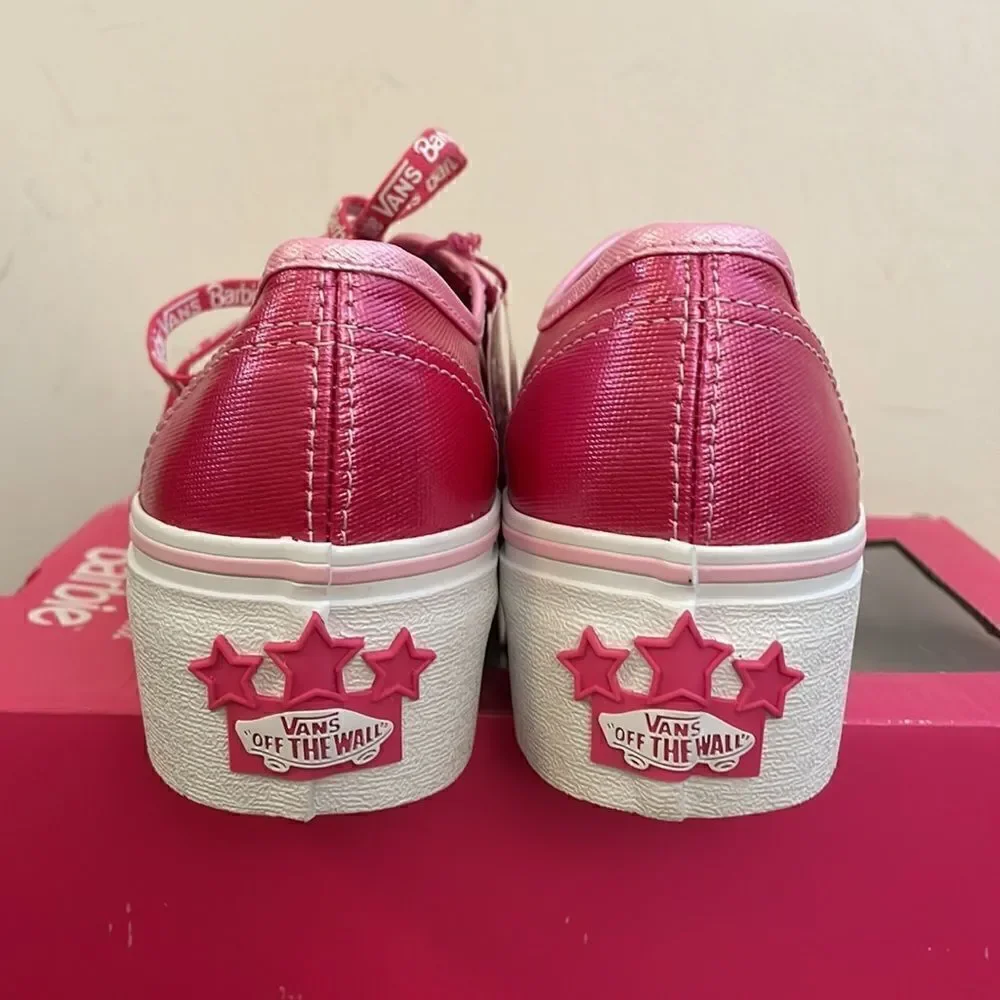 Vans Barbie Authentic Stackform Skate Shoes US Women 6/UK 3.5/EU 36